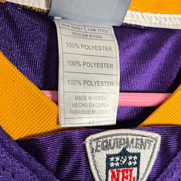 Vintage Reebok Minnesota Vikings Jersey - Picture 5 of 6